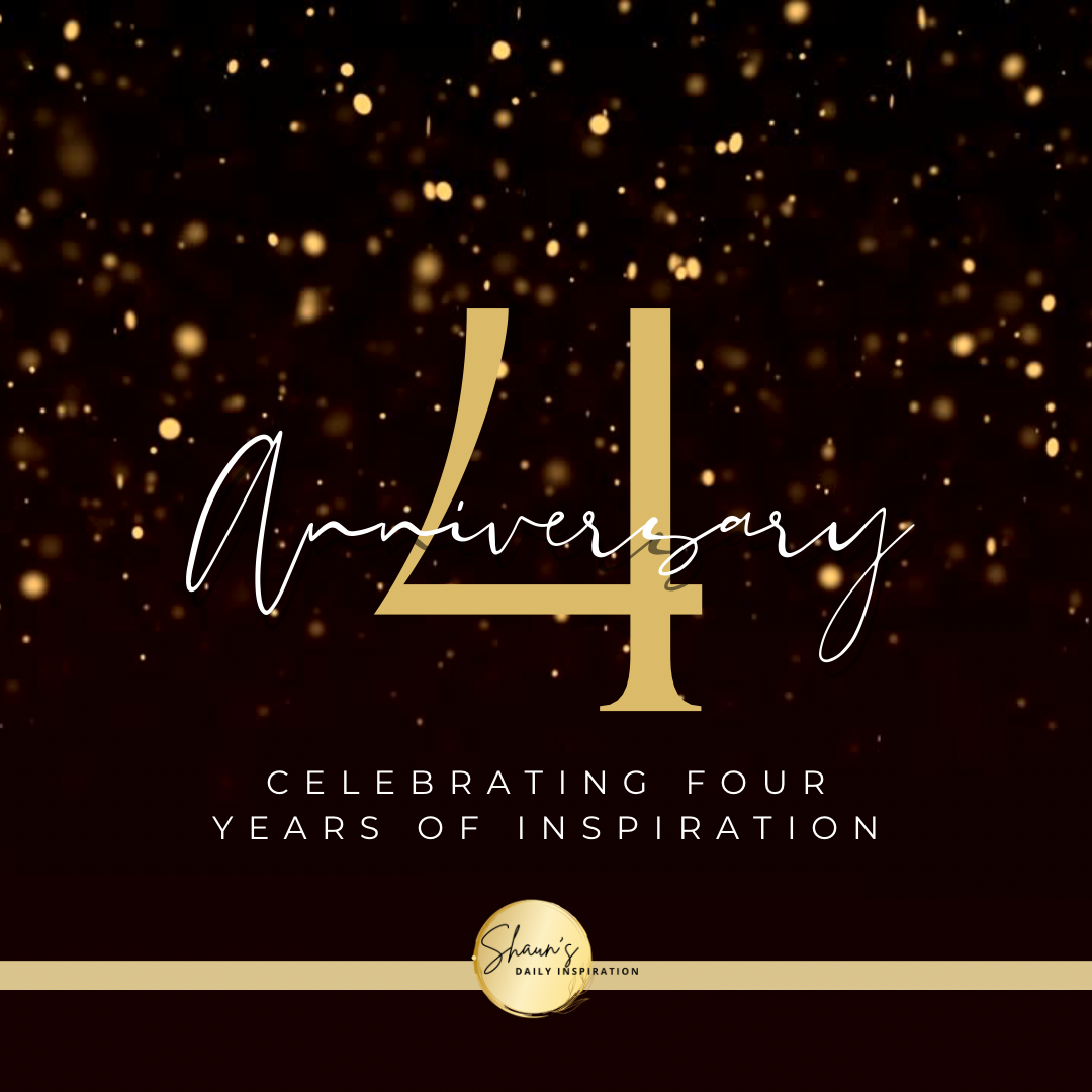 Celebrating 4 Years of Inspiration – It’s Shaun’s World